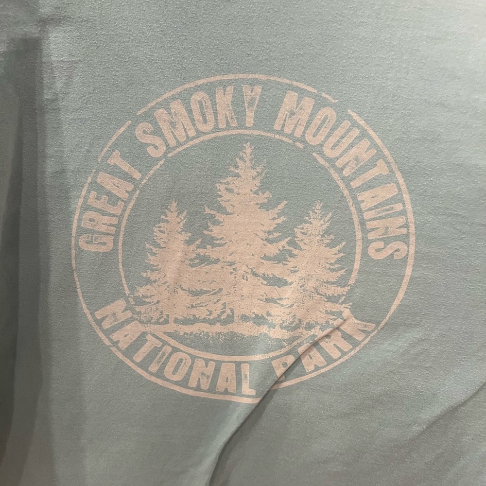 Great Smoky Mountains Graphic Tee - Blue